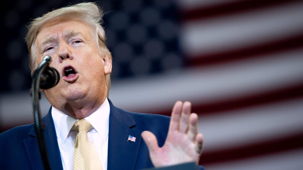 Donald Trump reversed G7 decision that sparked accusations of corruption. File photograph: Getty