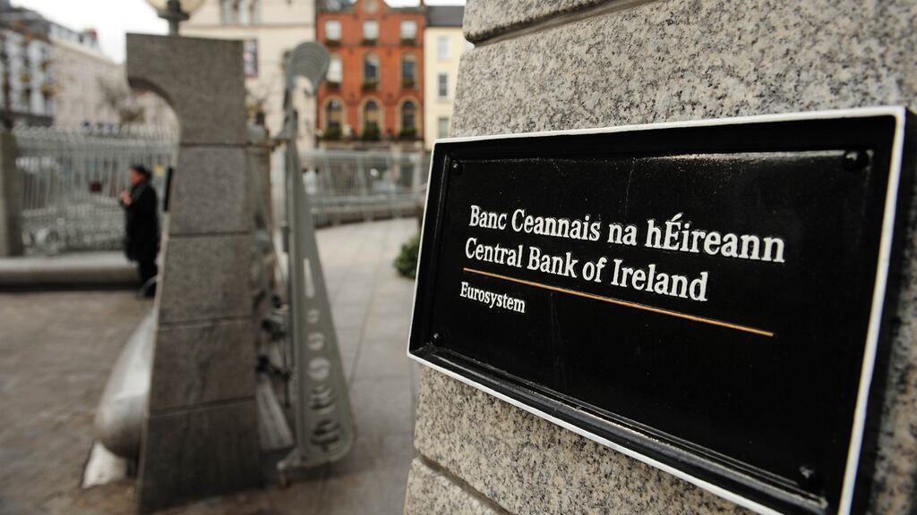 As part of the liquidation of IBRC, the Central Bank exchanged promissory notes previously held by the former Anglo for €25 billion in Irish government bonds. Photograph: Aidan Crawley/Bloomberg