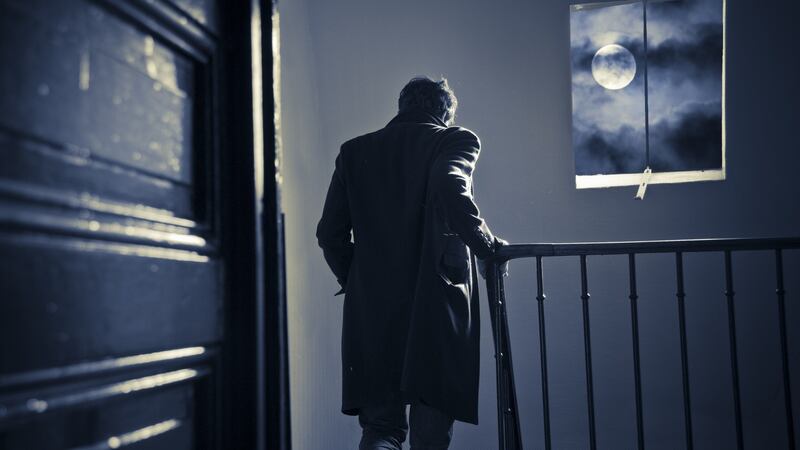 ‘I spin round quickly to face the door and my soul nearly departs my body. Positioned in the frame of the door are two figures, both wearing Halloween masks.’ Photograph: iStock