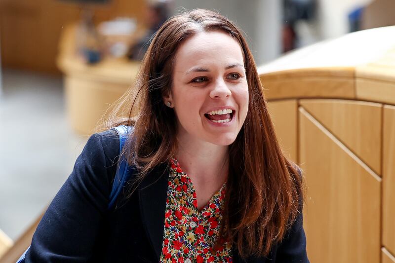 Kate Forbes MSP arriving at Scottish Parliament Building in Edinburgh on April 30th, 2024. Photograph: Jeff J Mitchell/Getty Images