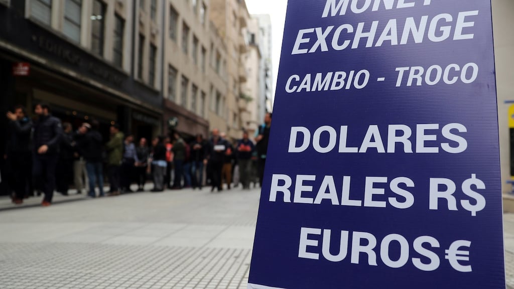 The drop in output was steepest in the 24 countries that experienced financial crises. Photograph: Reuters