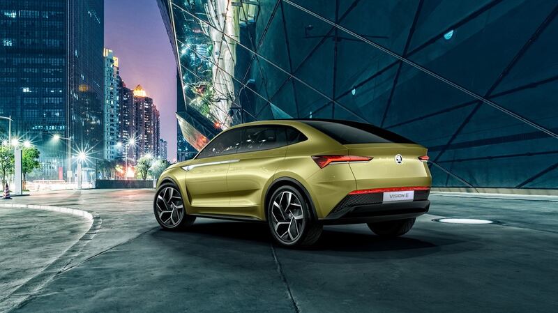 Skoda Vision E concept: electric models will be on sale by Skoda by 2019