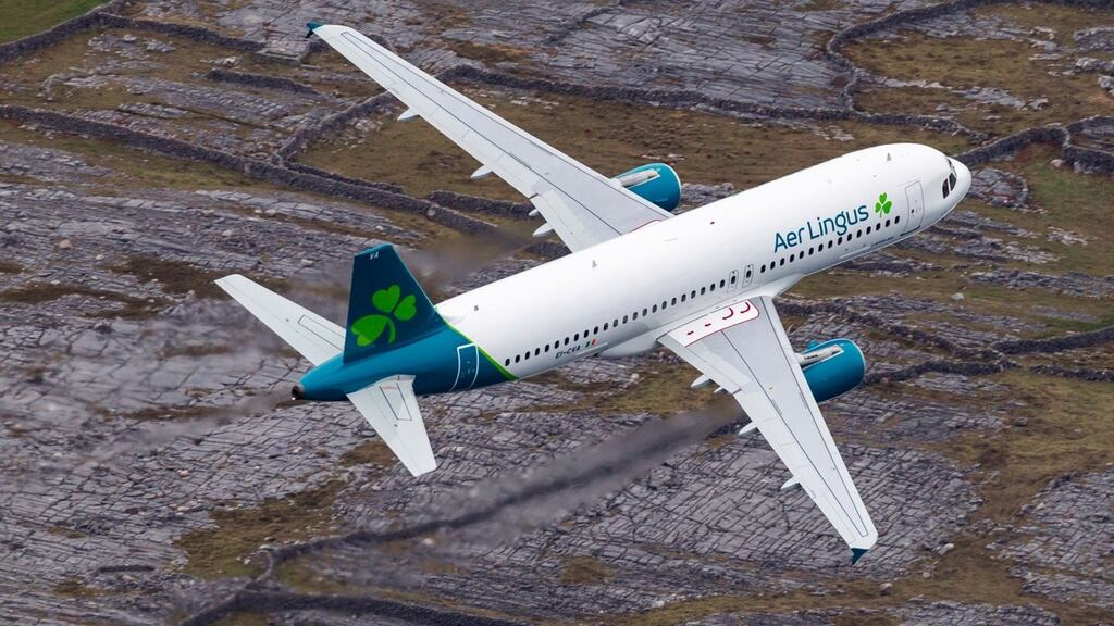Aer Lingus is seeing strong demand for transatlantic flights as air travel's recovery gathers pace. Photograph: Frank Grealish