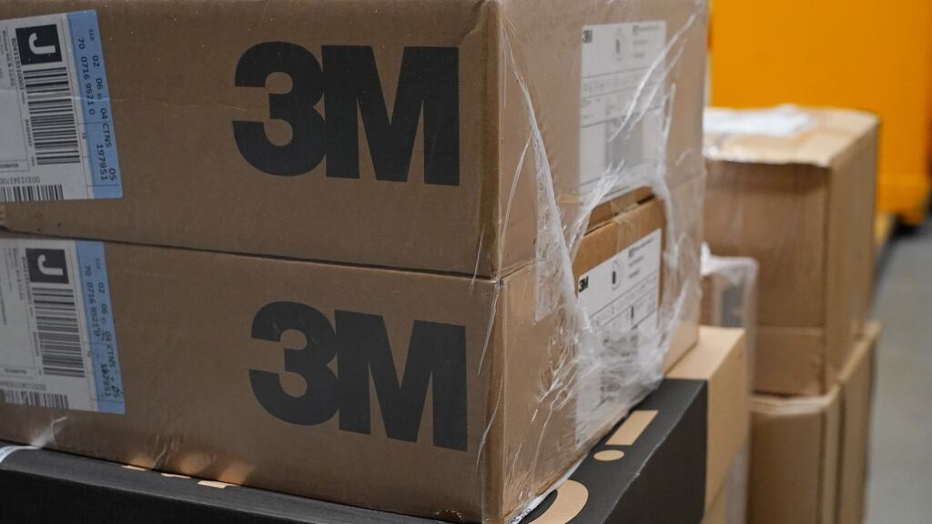 3M is the world’s biggest maker of N95 masks and has seen demand spiral Photograph: Sean Gallup/Getty Images
