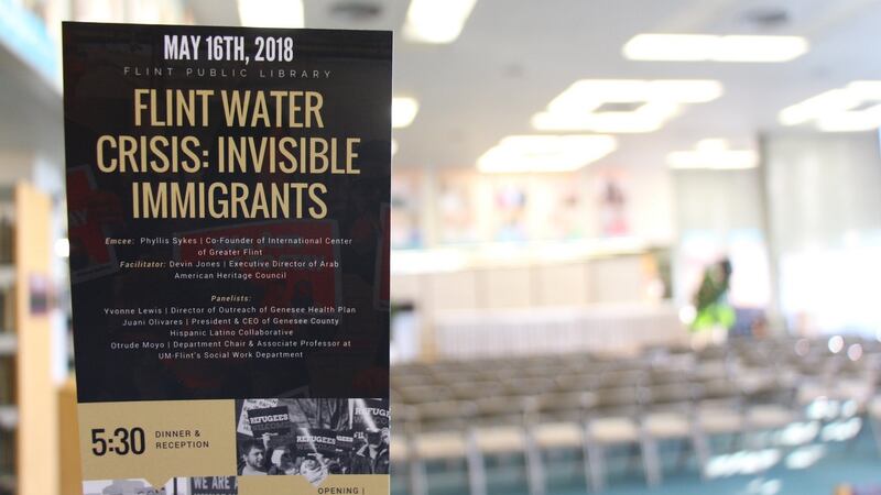 Last summer, local Arab-American groups held a conference on how the Flint water crisis affects immigrants, refugees and undocumented peoples. Photograph: Stephen Starr