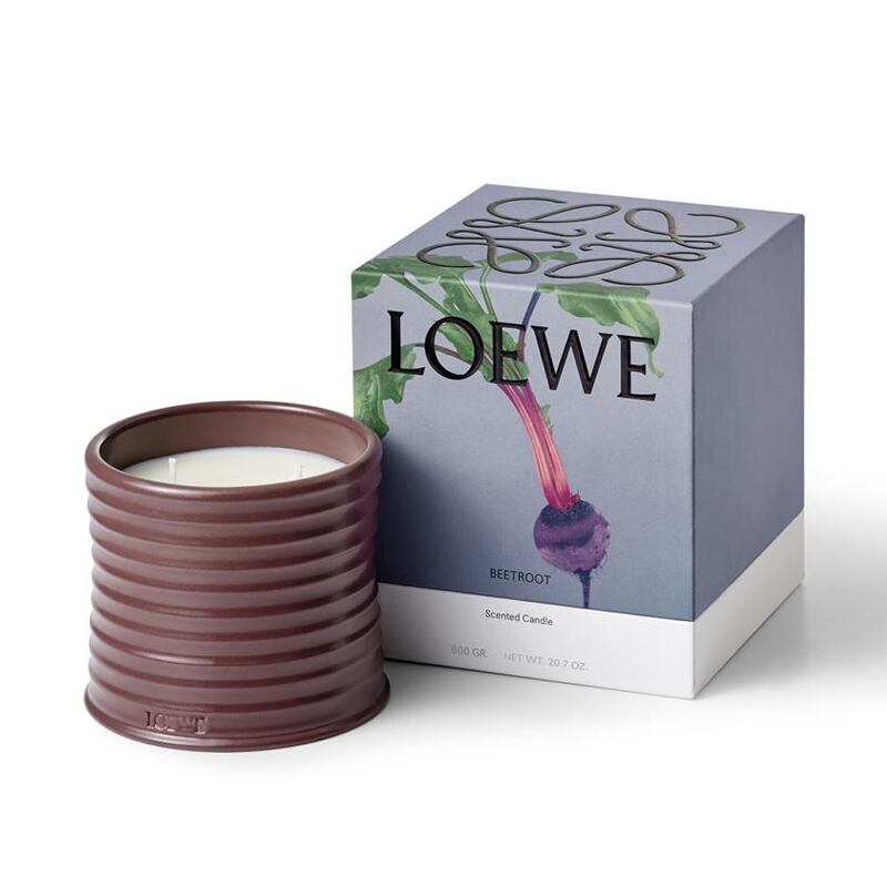 Loewe vegetable-inspired candles from €75 available at Brown Thomas / brownthomas.com