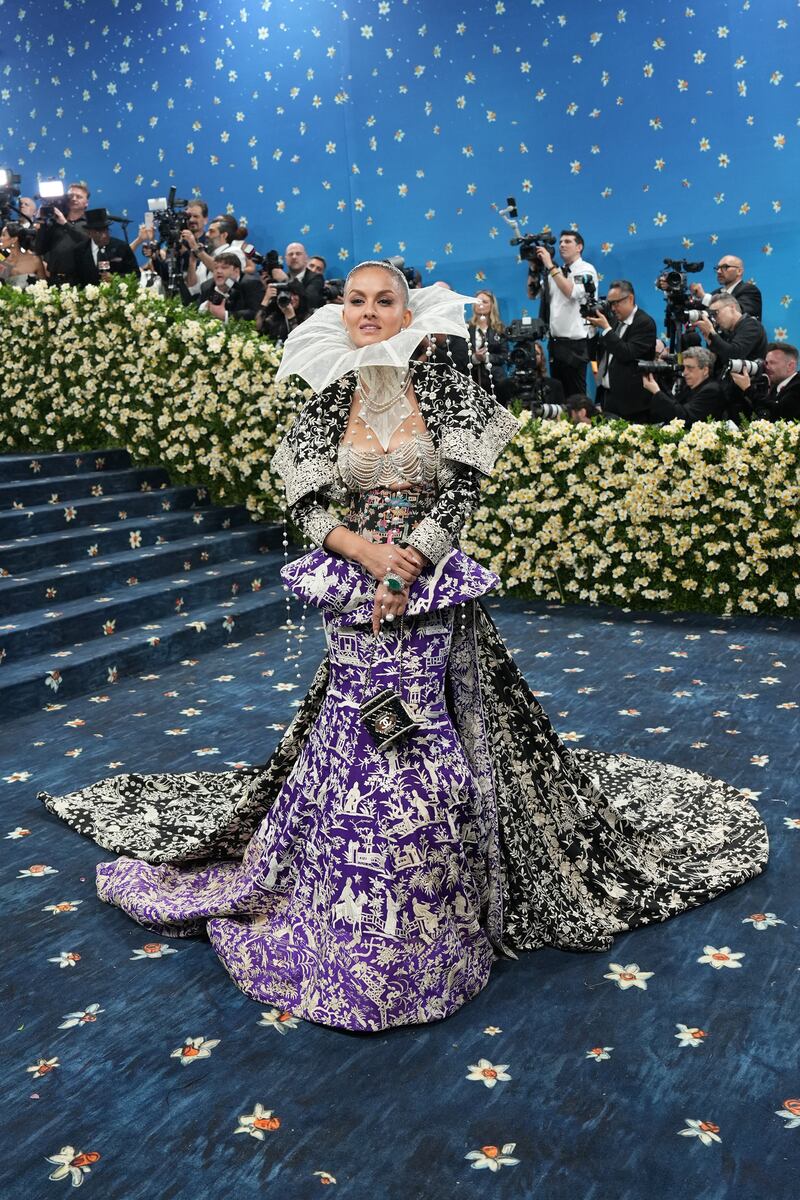 Met Gala: Natasha Poonawalla. Photograph: Amir Hamja/The New York Times