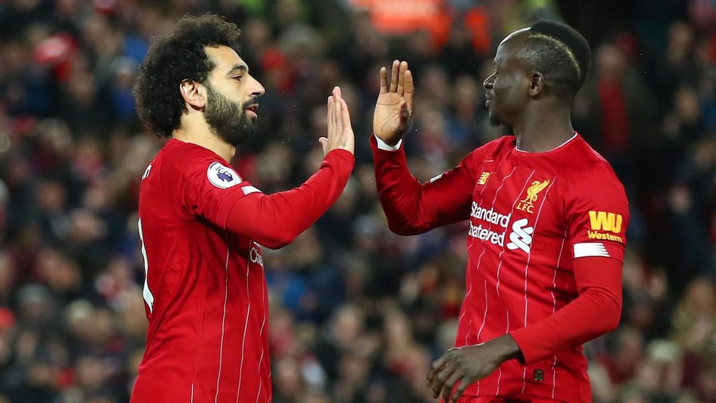 Nike will be Liverpool’s official kit supplier for the men’s, women’s and academy teams from June 1st. Photograph: Getty Images