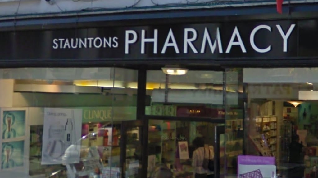 Stauntons Pharmacy in Castlebar, Co Mayo where errors were allegedly made in dosage