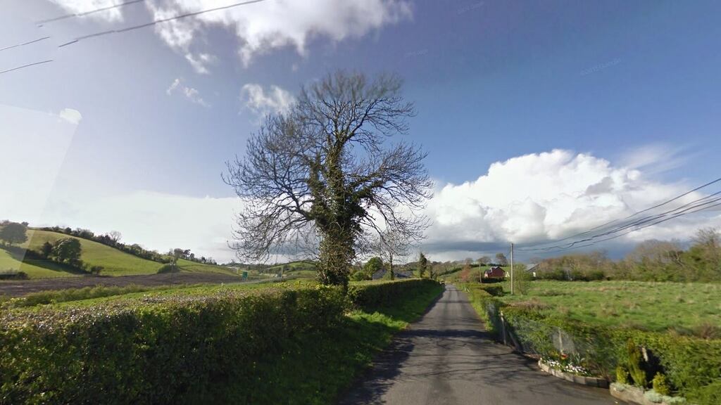 A man died in a road incident on Sunday afternoon in the rural area of Drumcrew, Castleblayney, Co Monaghan at about 4pm. File photograph: Google Street View