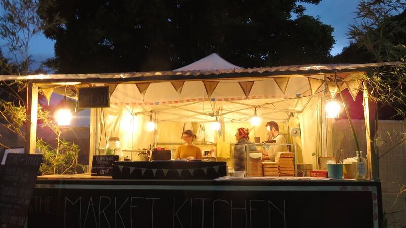 The Market Kitchen at Body and Soul festival in 2016 . Photograph: The Market Kitchen