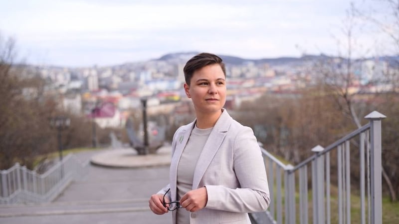 Violetta Grudina, former head of jailed opposition leader Alexei Navalny’s office in the Russian Arctic city of Murmansk, says she faced threats and forced hospitalisation to stop her running in local elections. Photograph courtesy of Violetta Grudina