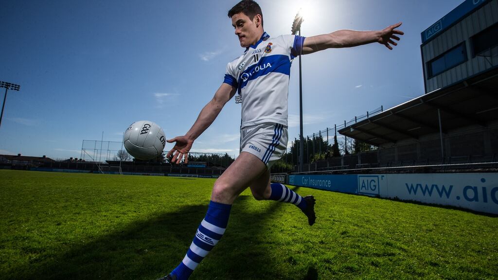 Diarmuid Connolly’s five points helped St Vincent’s claim a place in a third straight Dublin SFC final. Photograph: Cathal Noonan/Inpho