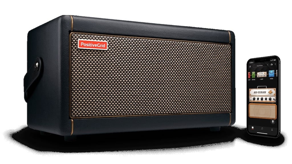 Team the Spark Smart Guitar amp with its app and you’ll have the chords for your fav songs on your smartphone screen.