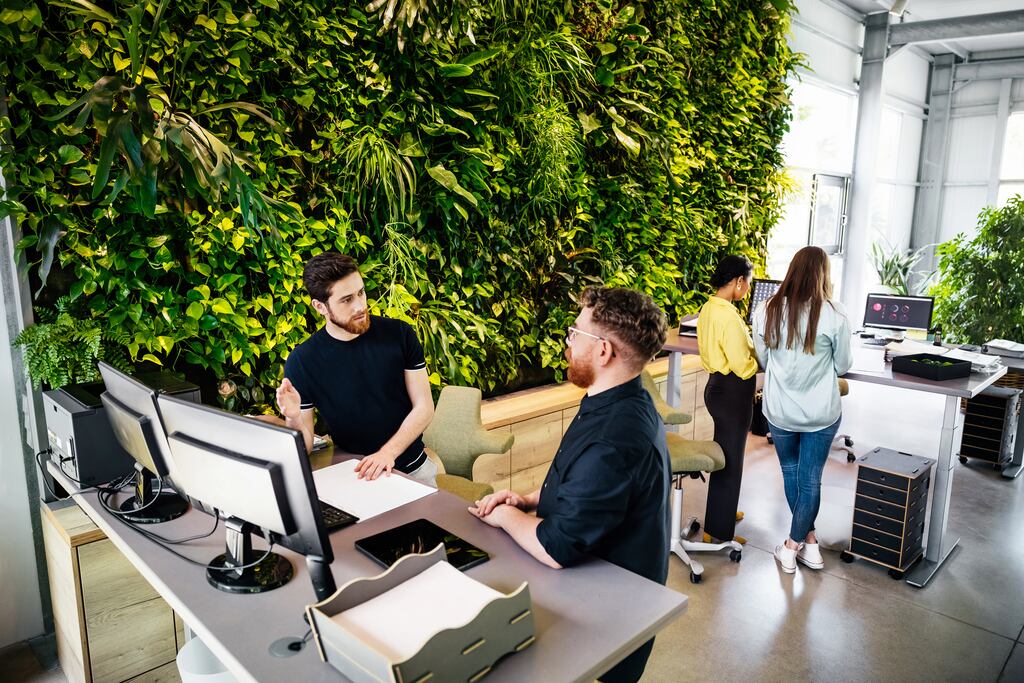 As people return to the office, they are demanding conditions such as clean air, healthy lighting and ergonomic furniture and workstations