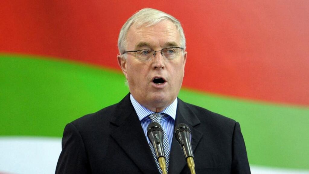 European Cycling Union’s vote in favour of Brian Cookson represents another blow to Pat McQuaid’s bid to be reelected UCI president. Photograph: Tim Ireland/PA Wire