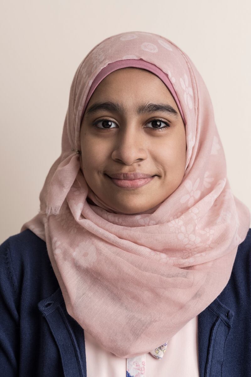 2002 Maryiam Ahsan was born in Drogheda before moving to Dublin, where she goes to secondary school. Her favourite subjects are home economics and science. When she leaves school, she would like to study medicine and become a doctor like her dad. She loves debating and playing tennis. She doesn’t like rain.