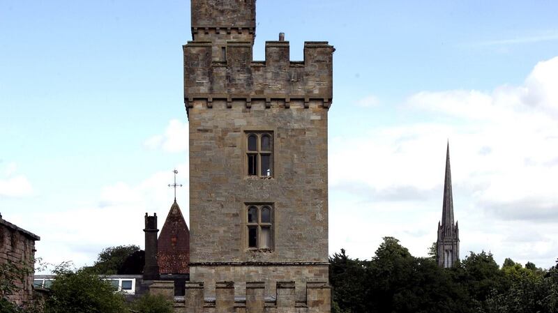 The tower housing a section of the new gallery at Lismore Castle Art Gallery and Gardens, at Lismore, Co. Waterford. Photograph: Eric Luke