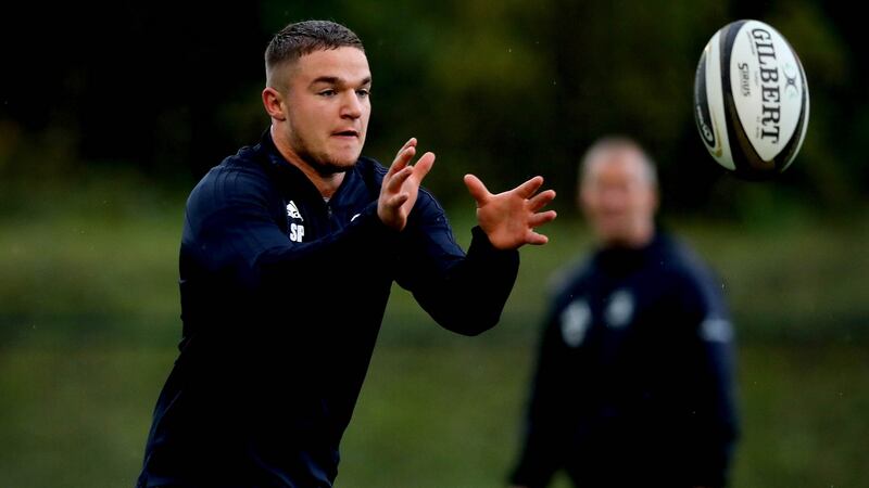 Leinster flanker Scott Penny. Photograph: Ryan Byrne/Inpho
