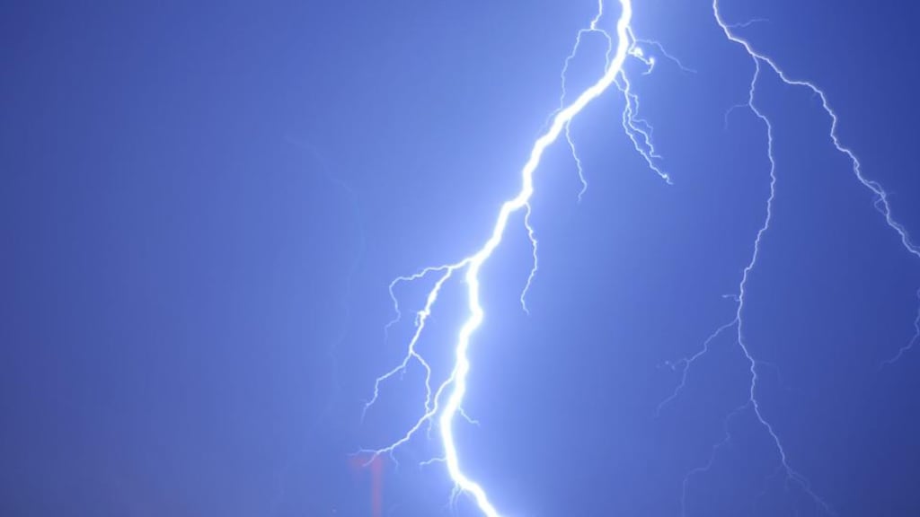 Fiona Lydon was at home with her husband Pat and 23-year-old son at Tooreena near Renvyle, Co Galway, at about 10.30am yesterday when lightning struck the roof of their bungalow, as the gale force winds of the previous night were subsiding. File photograph: Nic Fulton/Reuters