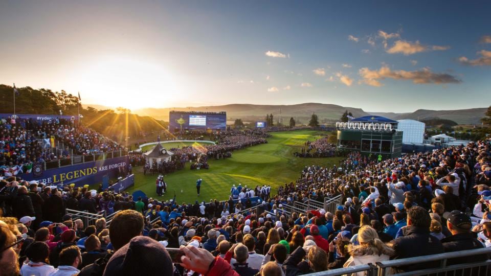 Ryder Cup, September 26-28th: McGinley’s management skills were in sharp contrast to his American counterpart Tom Watson, whose decision to drop Phil Mickelson for the first time in 10 Ryder Cups on the Saturday led to a squirm-inducing post-tournament American press conference.