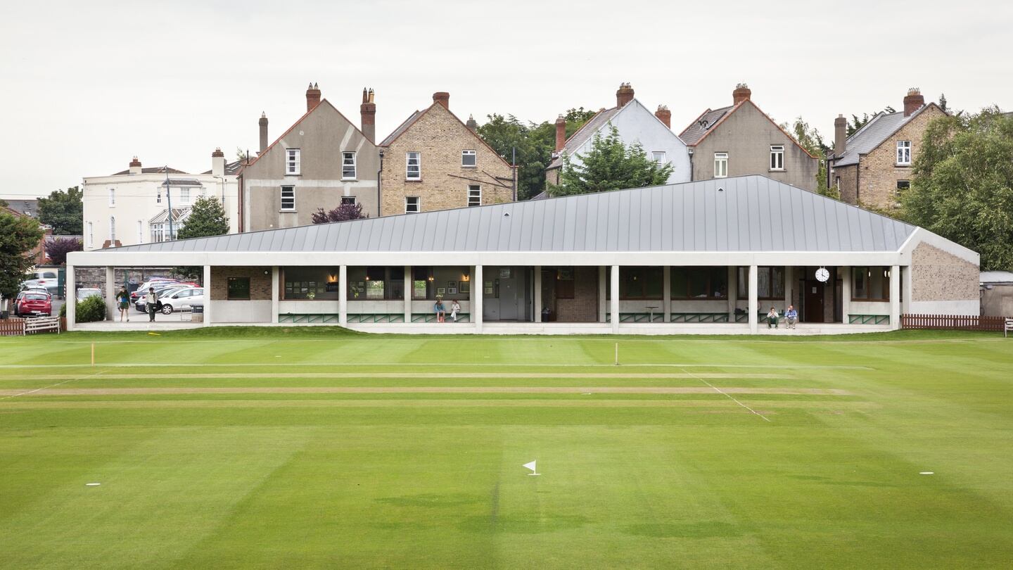 Merrion Cricket Pavilion by Taka Architects. Photograph: Alice Clancy