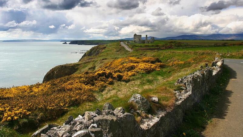 Tankardstown Engine House, near Bunmahon, Co Waterford, which forms part of the Copper Coast Geopark.