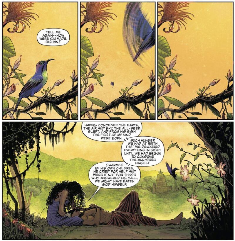 Few stories packed so much into five issues as Ram V and Sumit Kumar’s These Savage Shores (Vault)