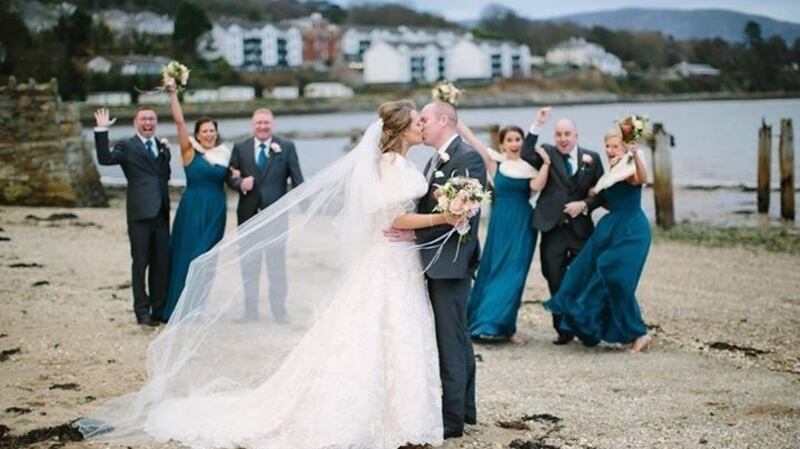 Lauren and Patrick Bradley, who live in Australia, got married in Donegal last December.
