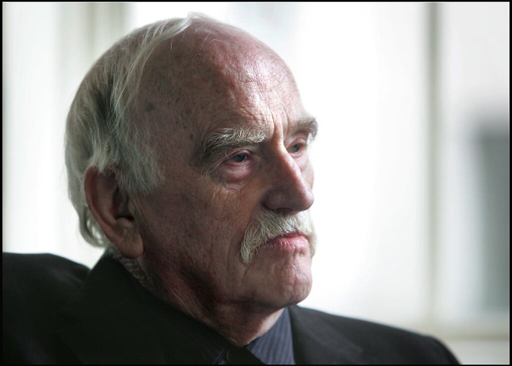 Thomas Kilroy, Photograph: Brenda Fitzsimons.