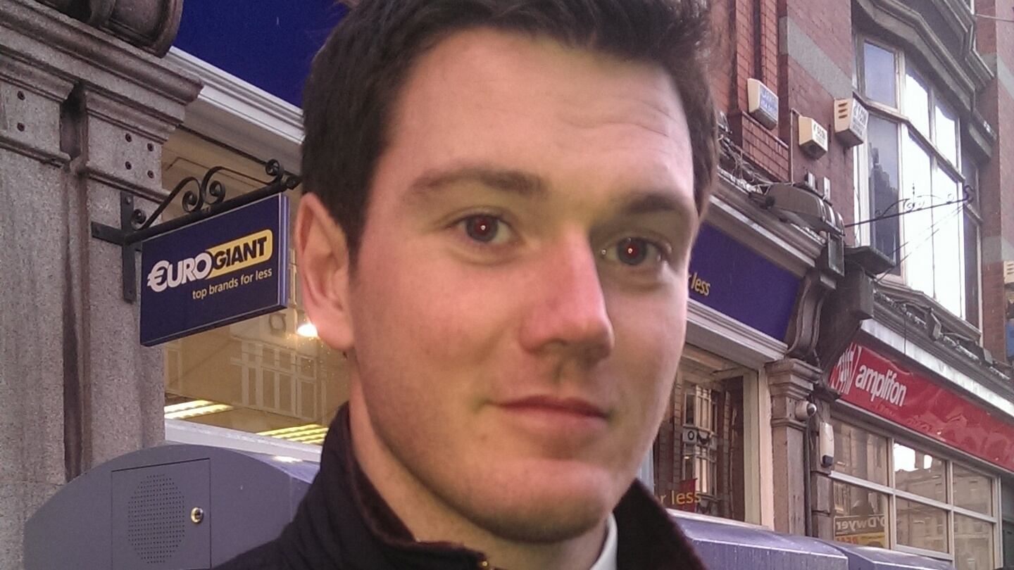 Michael McInerney (26) from Co Clare