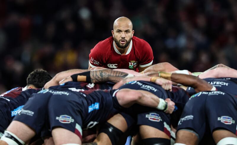 Jamison Gibson-Park showed his vision and plenty of other qualities for the British and Irish Lions against Queensland Reds on Wednesday. Photograph: Billy Stickland/Inpho