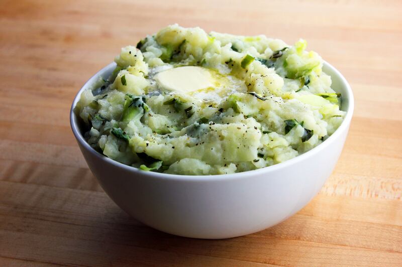 Colcannon like caramel: another traditional Irish favourite