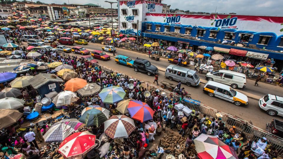 Kejetia market, Kumasi
