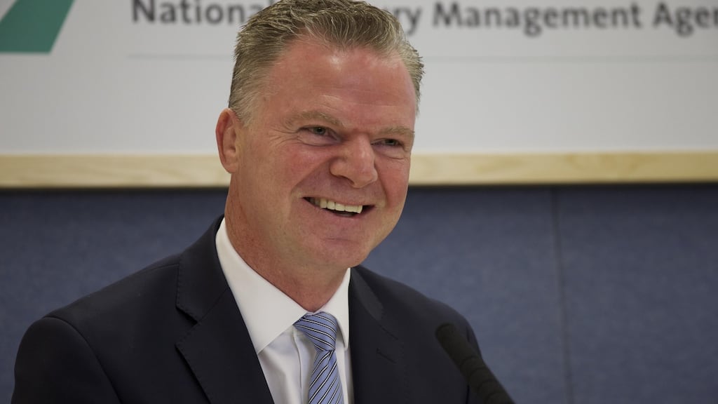 National Treasury Management Agency CEO Conor O’Kelly: set to depart by June. Photograph: Sara Freund