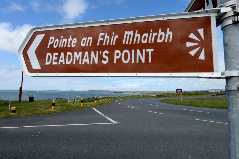 Deadman's Point: the story to the name, like so many in Sligo, has a Yeats connection. Photograph: Alan Betson