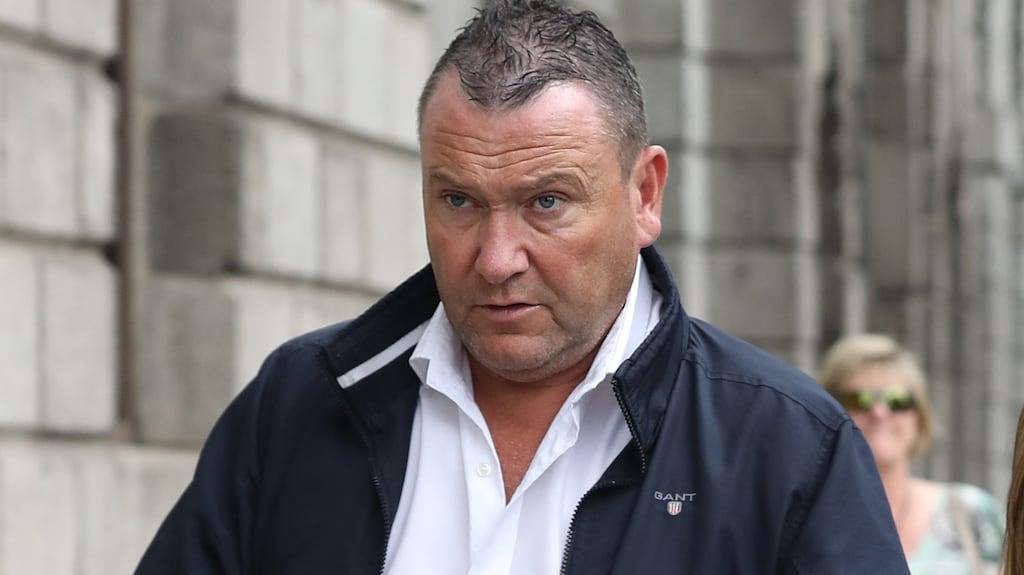 Joseph O’Gorman, father of Shauna O’Gorman,   pictured leaving the Four Courts  after the High Court approved the settlement. Photograph: Collins Courts