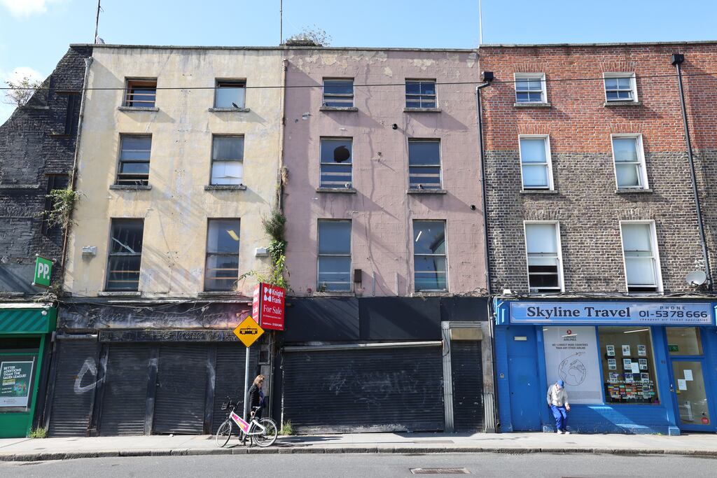 Making living above the shop a reality should be a priority for local politicians. File Photograph: Dara Mac Dónaill