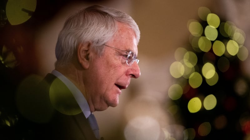 John Major cited fears of what the reaction would be from nationalist and unionist communities to the commemoration. File photograph: Tom Honan/The Irish Times.