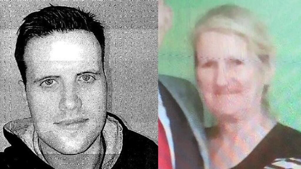 Stephen Kehoe (31) who was last seen in Newbawn, Co Wexford on Saturday, and Frankie Devlin (67) who is missing from Garryvoe, Co Cork. Photographs: Garda Press Office