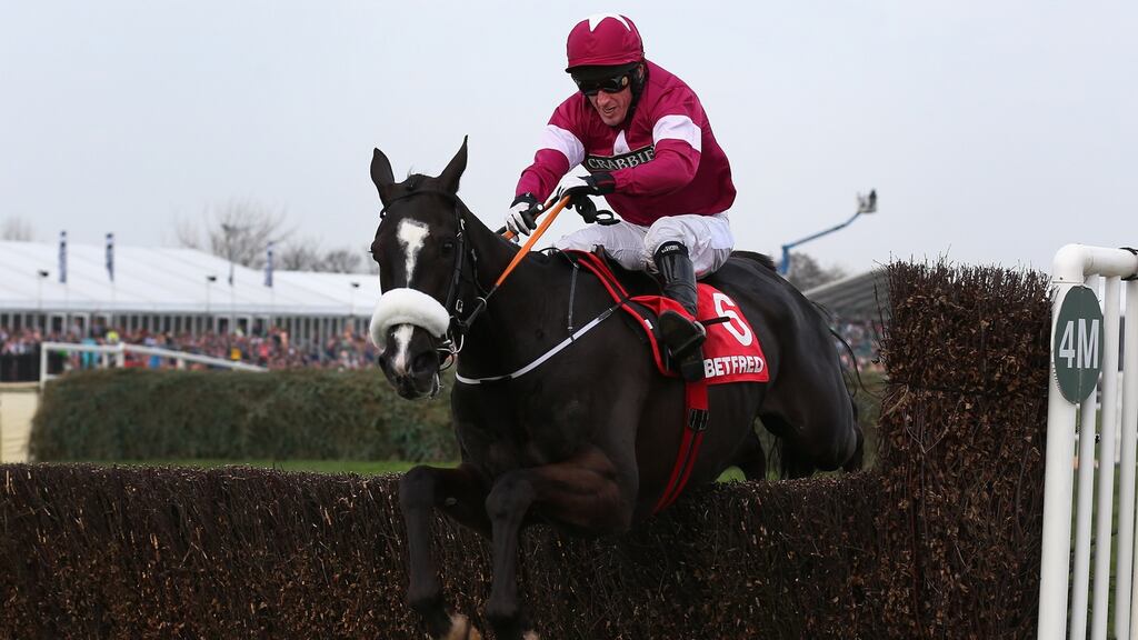 Don Cossack: A 9/4 favourite to become just the sixth Irish-trained winner of Kempton’s King George VI Chase. Photograph: Alex Livesey/Getty Images