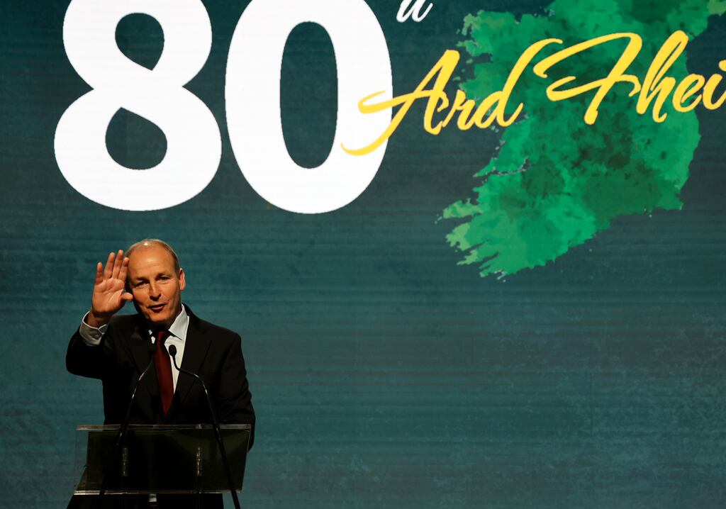 Taoiseach Micheál Martin is wary of a discussion that points in one direction. His emphasis on a 'shared Ireland' as opposed to talk of 'unity' or 'reunification' is well-established. Photograph: Nick Bradshaw