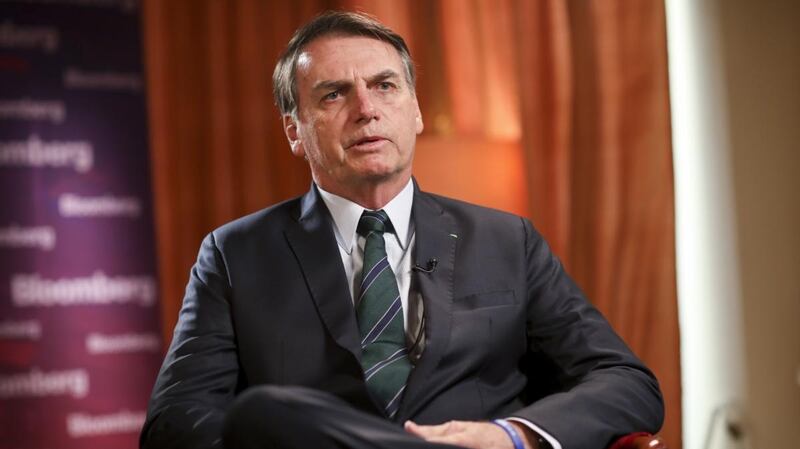 Hardliner: new Brazilian president Jair Bolsonaro. Photograph: Simon Dawson/Bloomberg