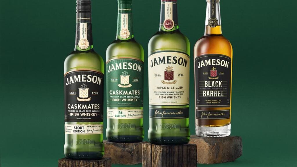 Jameson sales during the second half of 2020 were up 12% in Britain and up 7% in the US, Jameson’s biggest market
