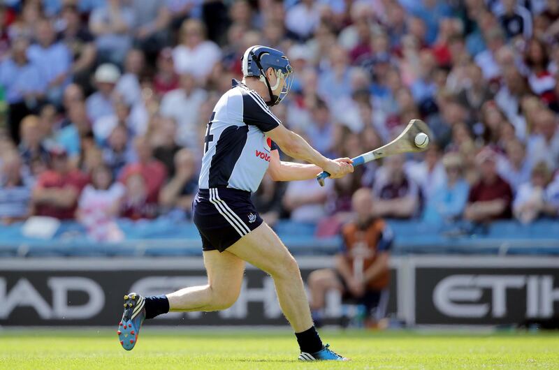Dublin's Paul Ryan scores a goal in the 2013 Leinster final. Photograph: Morgan Treacy/Inpho