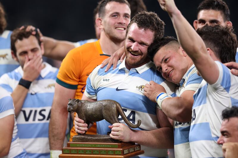 Julian Montoya of Argentina. Photograph: Scott Gardiner/Getty