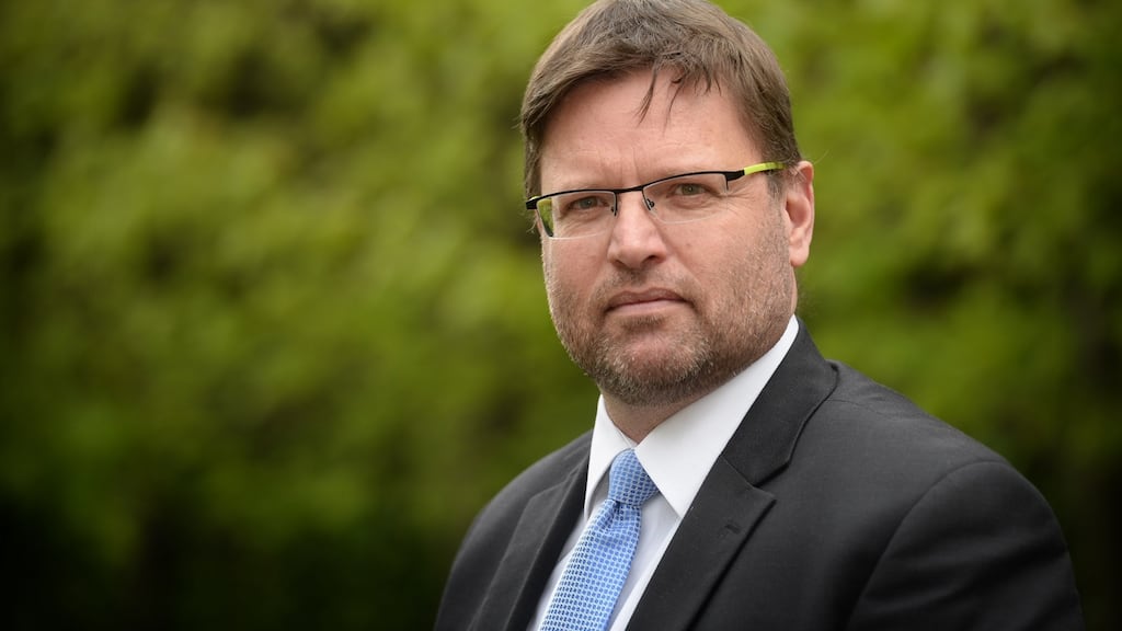 Ophir Kariv, the Israeli ambassador, described the Occupied Territories Bill as ‘the most extreme, anti-Israel piece of legislation in the western world’. Photograph: Dara Mac Dónaill