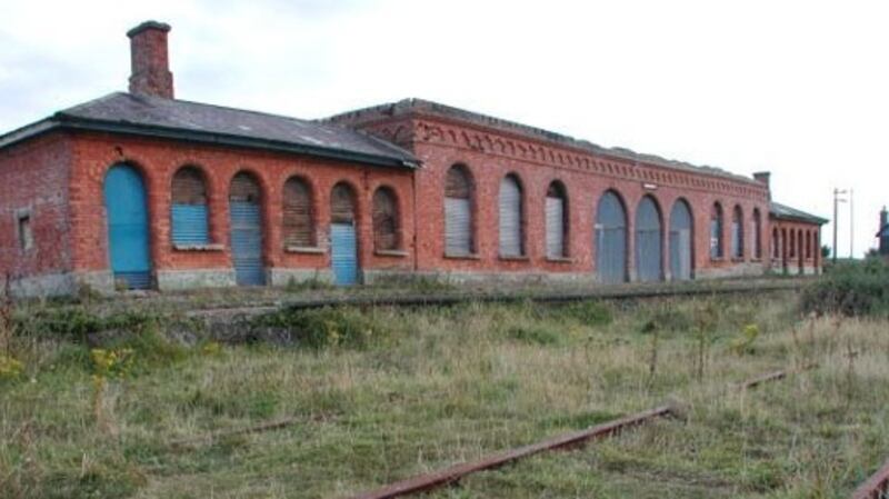 Youghal’s former railway station. The greenway is set to run between this point and Midleton station
