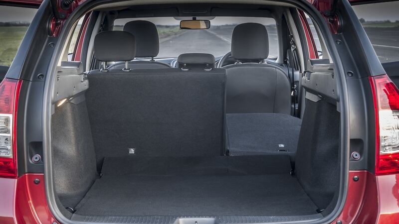 The Logan’s one true trump card is its 573-litre boot