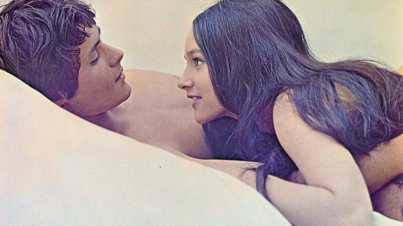 Leonard Whiting and Olivia Hussey in director Franco Zeffirelli’s Romeo and Juliet (1968). Whiting was 17 at the time, and Hussey was 16, Photograph: Paramount Pictures